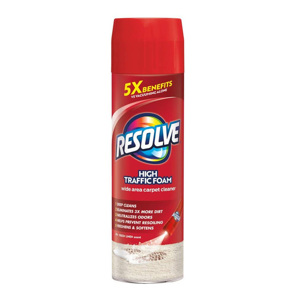 Resolve 22 Oz. High Traffic Foam Carpet Cleaner
