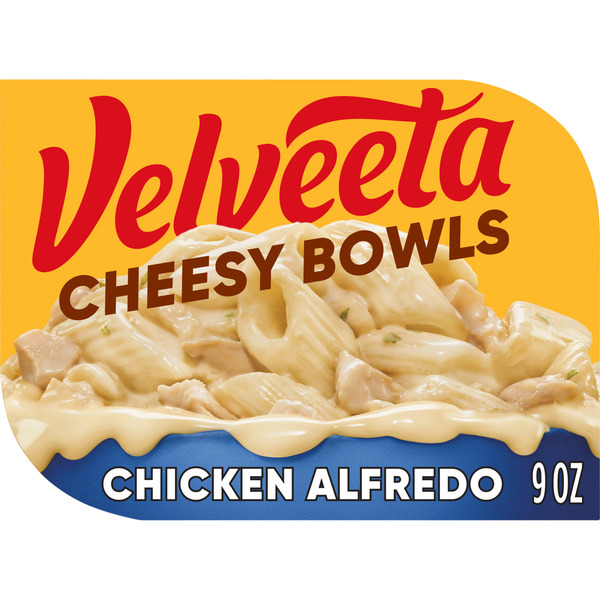 VELVEETA Cheesy Bowls Chicken Alfredo Microwavable Meal Same-Day