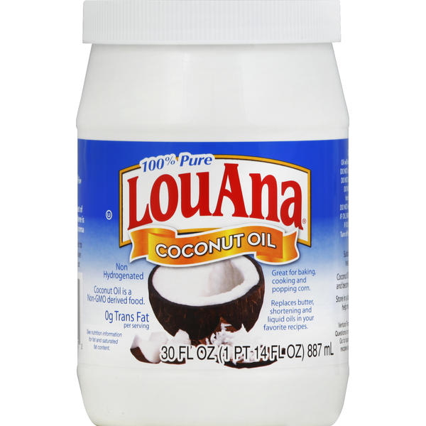 LouAna Coconut Oil 100 Pure (30 oz) from Smart & Final Instacart