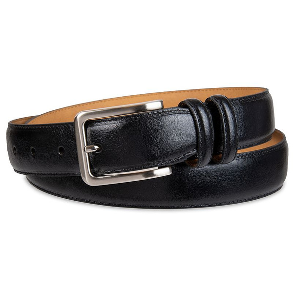 Sonoma Goods For Life Men's Feather-Edge Stitched Belt - Black