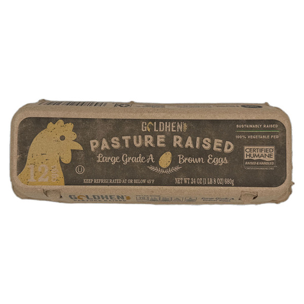 Goldhen Pasture Raised Large Brown Eggs - Grade A
