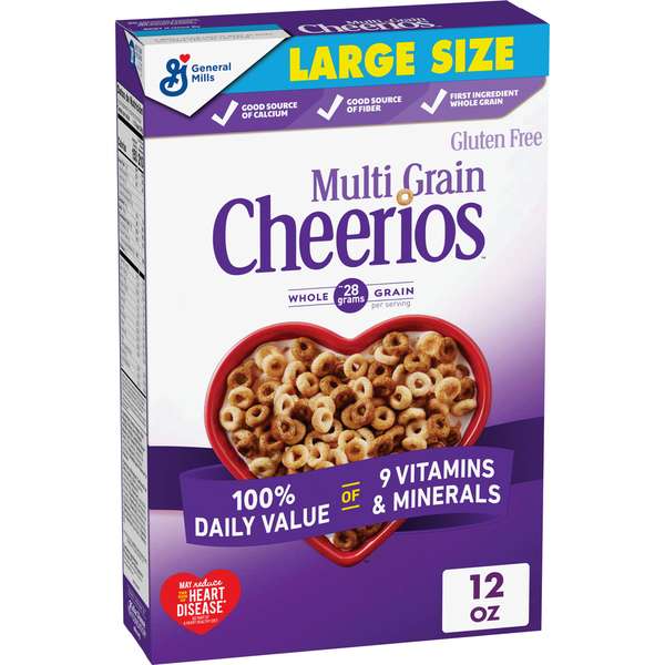 General Mills Multi Grain Cheerios Large Size Cereal