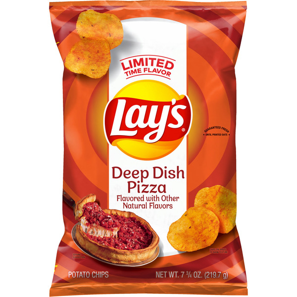 Lay's Deep Dish Pizza Potato Chips Same-Day Delivery or Pickup