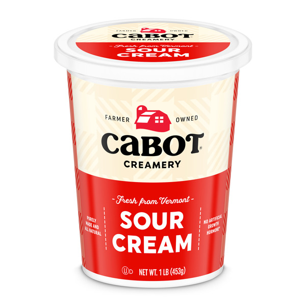 Cabot Sour Cream, 1 lb Same-Day Delivery or Pickup | Stew Leonard's