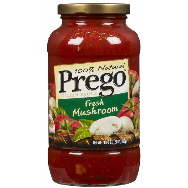 Prego - Pasta Sauce with Mushrooms - 12/24 oz Jar