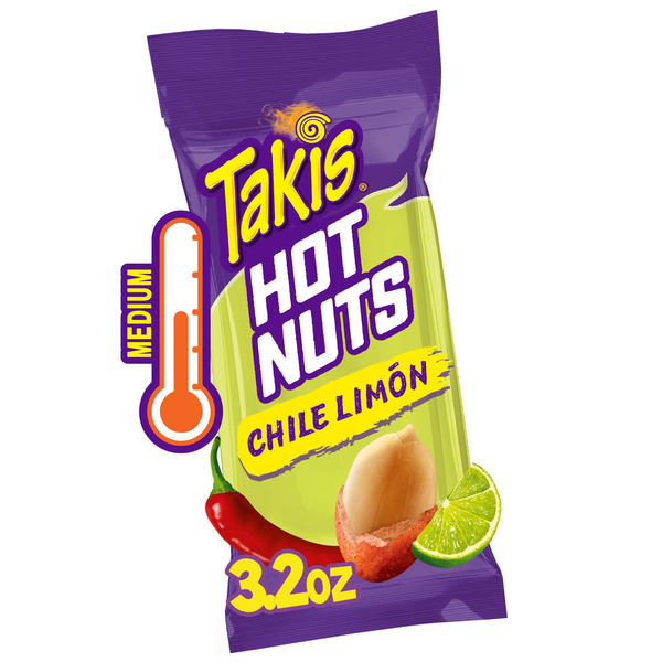 Takis Hot Nuts, Hot Chili Pepper & Lime
