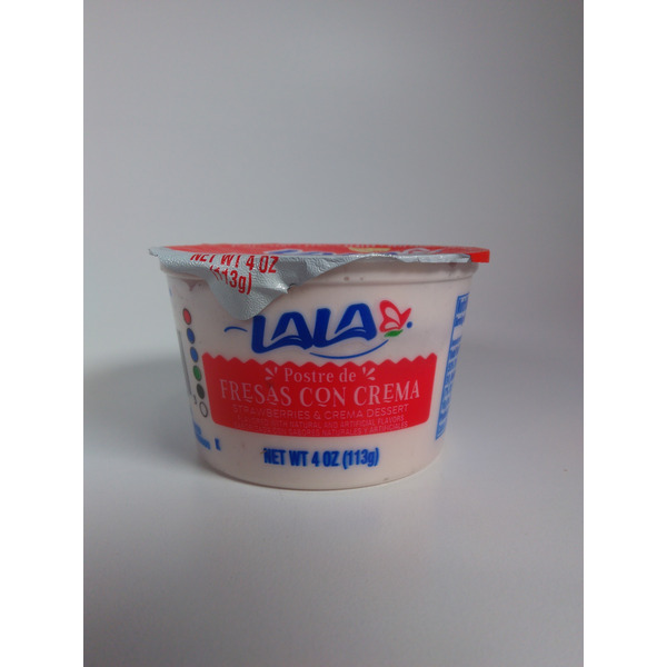 LALA Strawberries & Cream Dessert