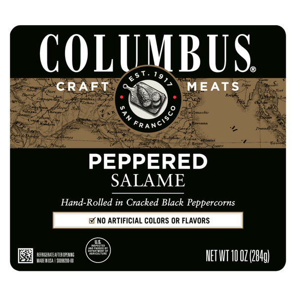 Columbus Peppered Salame