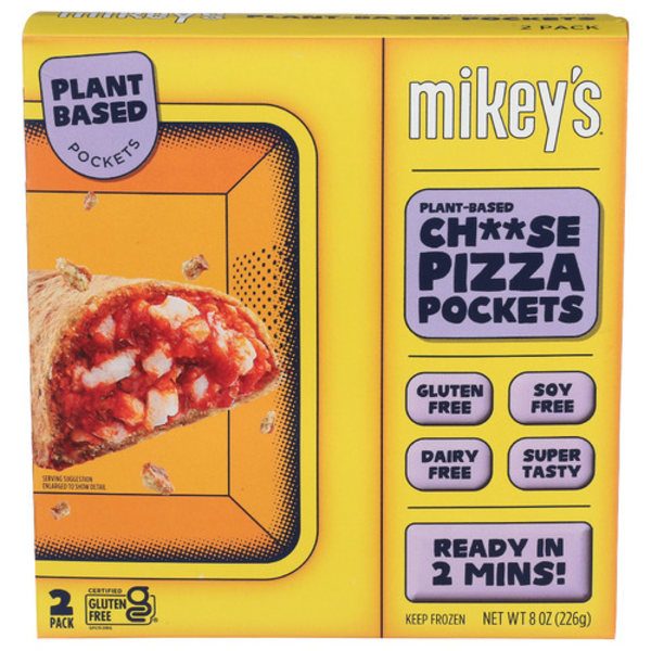 Mikey's Plant -Based Cheese Pizza Pockets Same-Day Delivery or