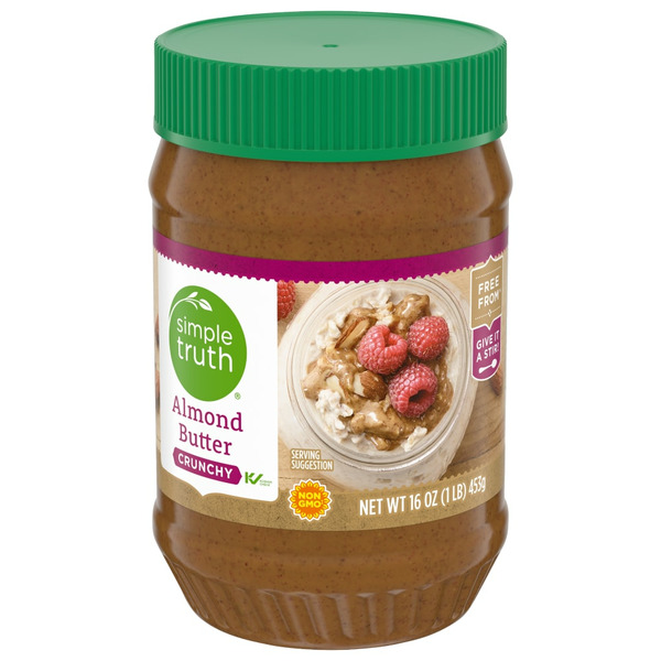 Kroger Simple Truth Almond Butter, Crunchy SameDay Delivery or Pickup