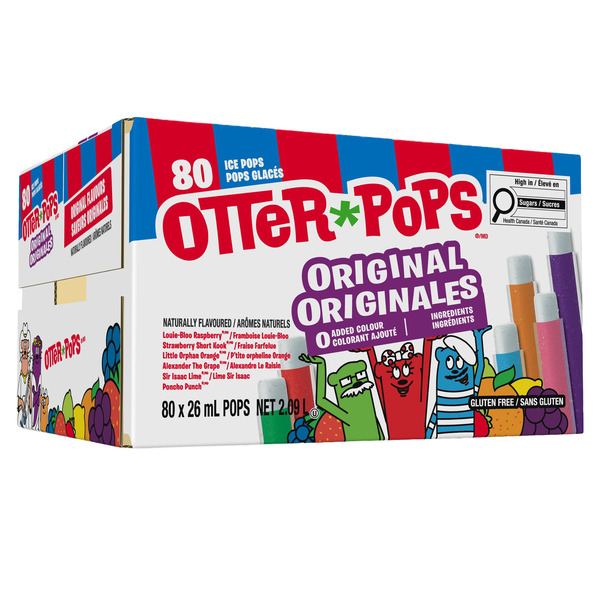 Otter Pops Original Freezies Ice Pops