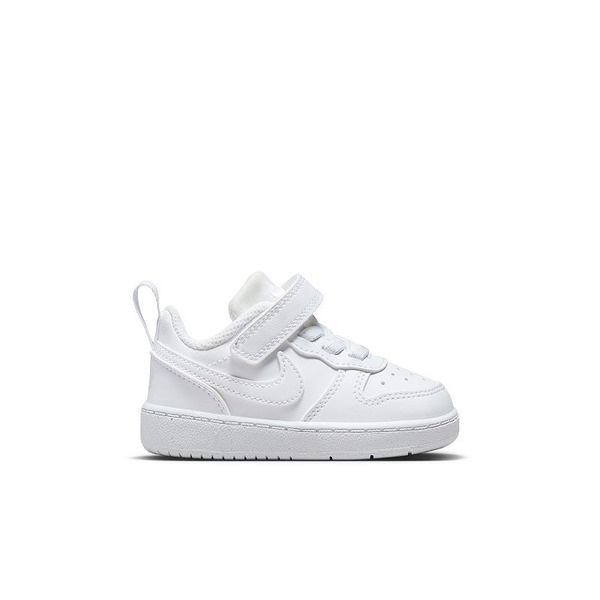 Nike Toddlers' Court Borough Low Medium Width Recraft Shoes, Size 5.0K - White