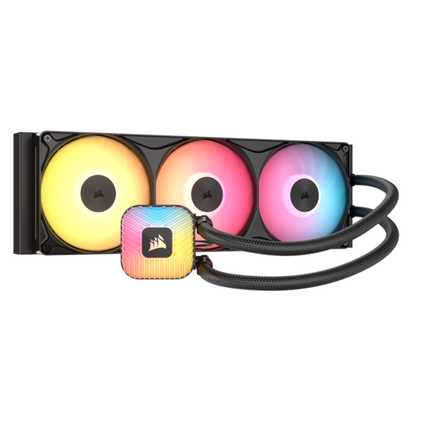 CORSAIR Nautilus II RS ARGB Liquid CPU Cooler - Black