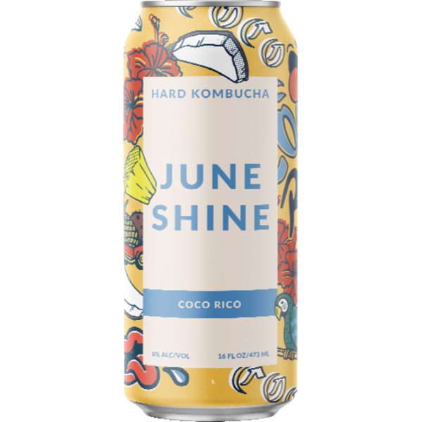 Juneshine Sunset Variety Hard Kombucha 8 Pack Cans