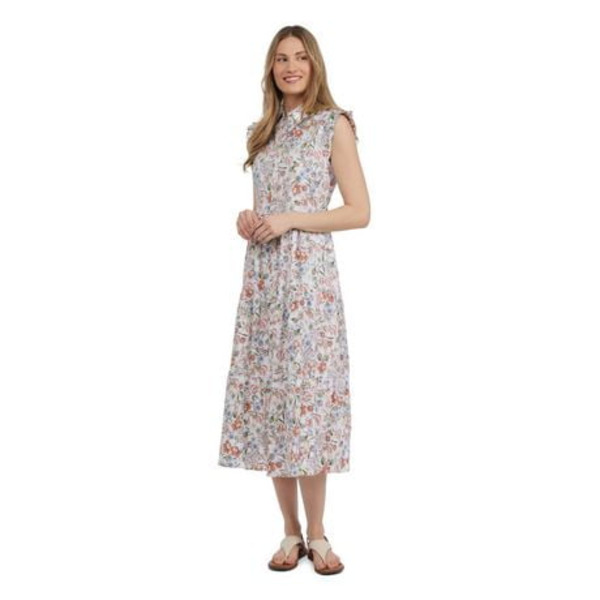 knee length dresses for ladies Heavenly Linen Maxi Dress main image 0
