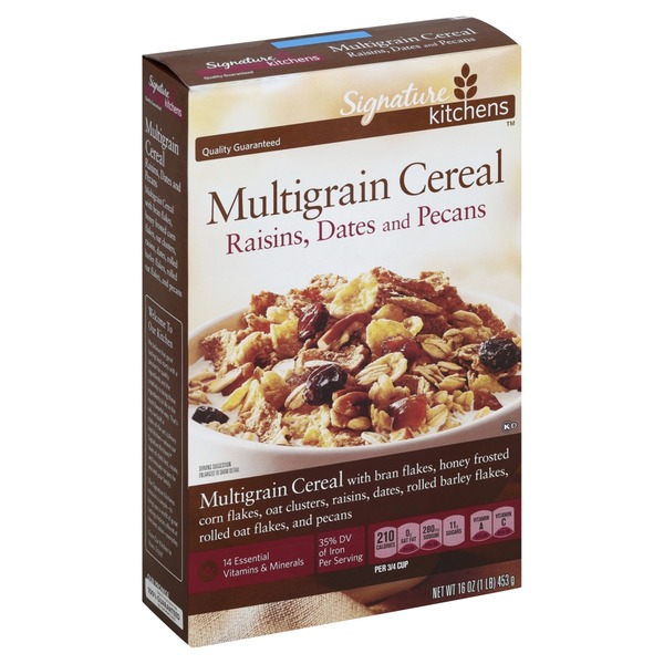 Signature Cereal, Multigrain, Raisins, Dates and Pecans (16 oz) from Safeway Instacart