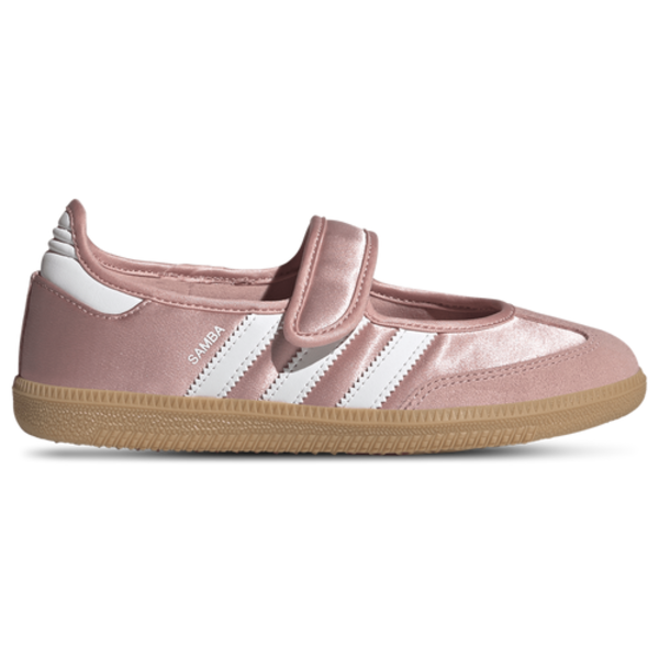 adidas Kids' Grade School Samba Jane Shoes, Size 5.5, Medium/D - Wonder Mauve/Ftwr White/Gum 3