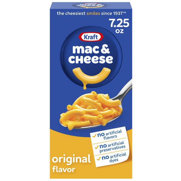 Kraft Original Mac & Cheese Macaroni and Cheese Dinner Same-Day