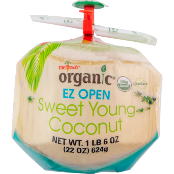 Melissa's Organic EZ Open Sweet Young Coconuts Same-Day Delivery