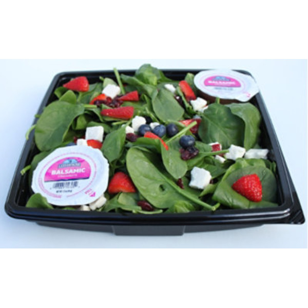Spinach Berry & Feta Cheese Salad