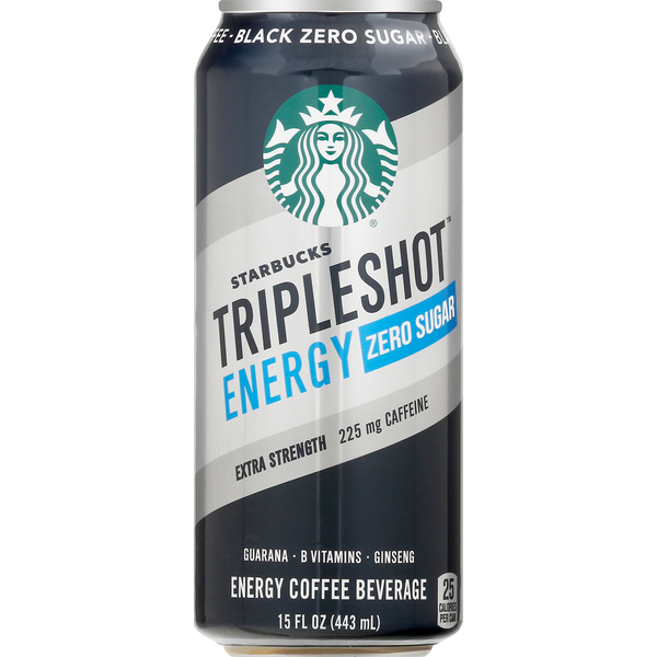 Starbucks Energy Coffee Beverage, Zero Sugar, Extra Strength