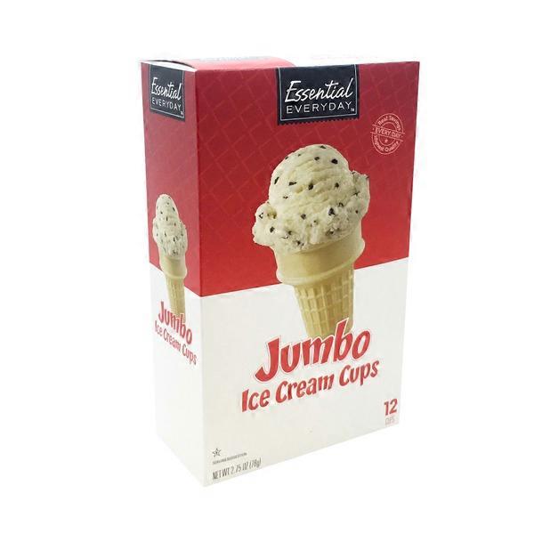 Essential Everyday Jumbo Ice Cream Cups (12 ct) Instacart