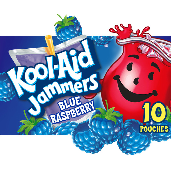 Kool-Aid Jammers Blue Raspberry Flavored Kids 0% Juice Drink