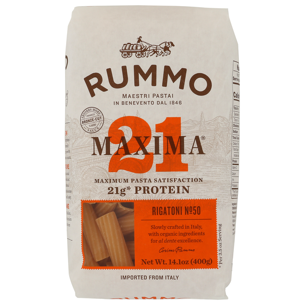 Rummo Maxima Organic Rigatoni No 50 Same-Day Delivery or Pickup