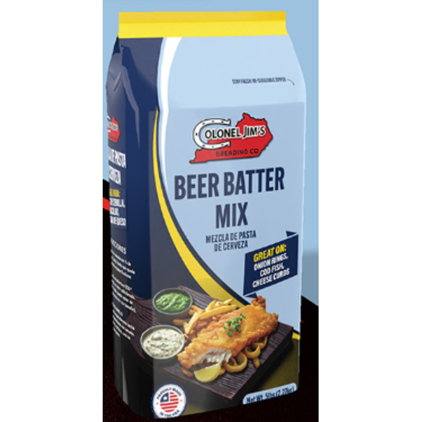 Colonel's Jim's Beer Batter Mix 5lb
