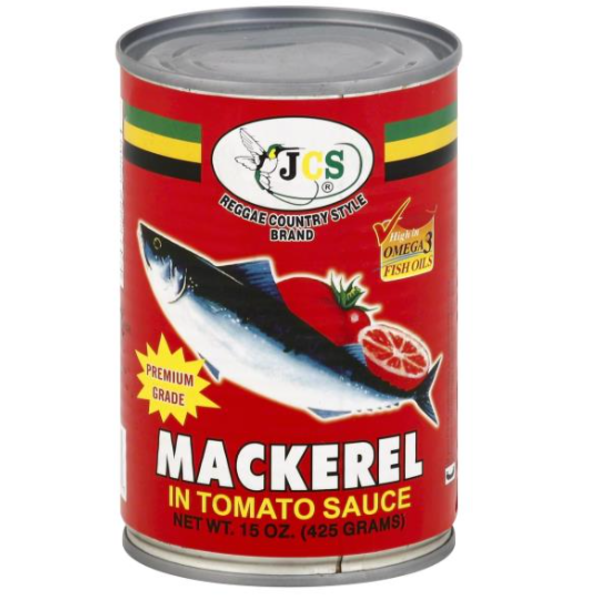 JCS - Mackerel in Tomato Sauce - 24/15 oz