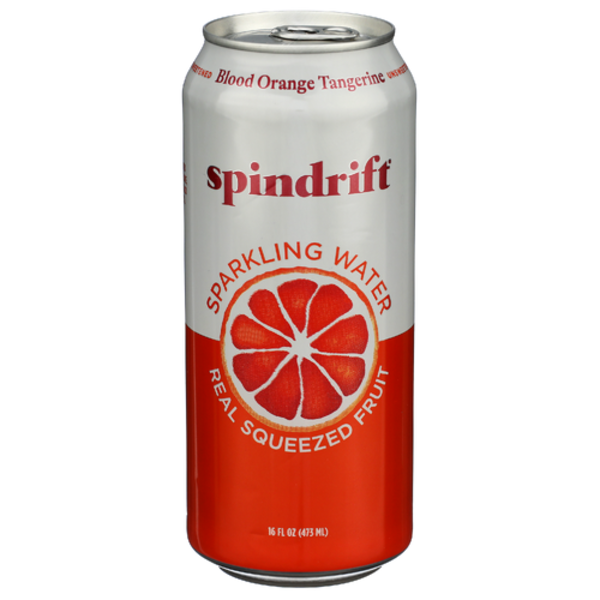 Spindrift Sparkling Water & Real Squeezed Fruit Blood Orange Tangerine