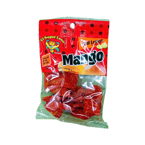 El Super Leon Peg Chile Mango Sugar Candy