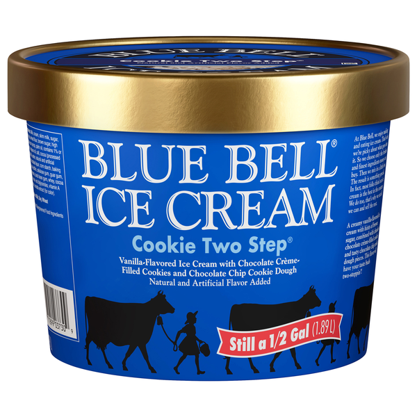 ★N★新品未使用★ベルスフリール　クリーム2点 Blue Bell Cookie Two Step Ice Cream Same-Day Delivery | Lowe's Market