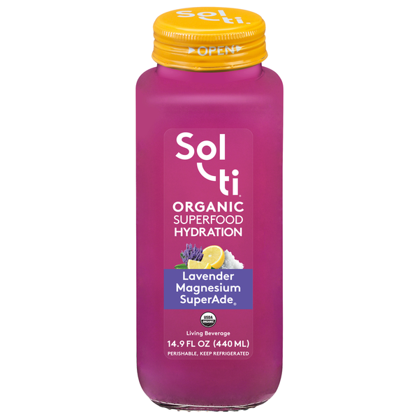 Sol-Ti Organic Superfood Hydration Lavender Magnesium Superade