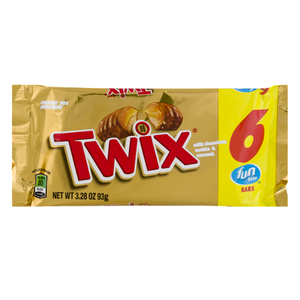 twix fun size bars 6 ct from food lion instacart twix fun size calories