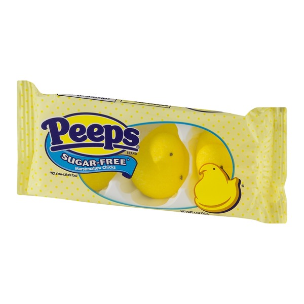Peeps Co Sugar Free Marshmallow Chicks 3 Ct 1 Oz Instacart