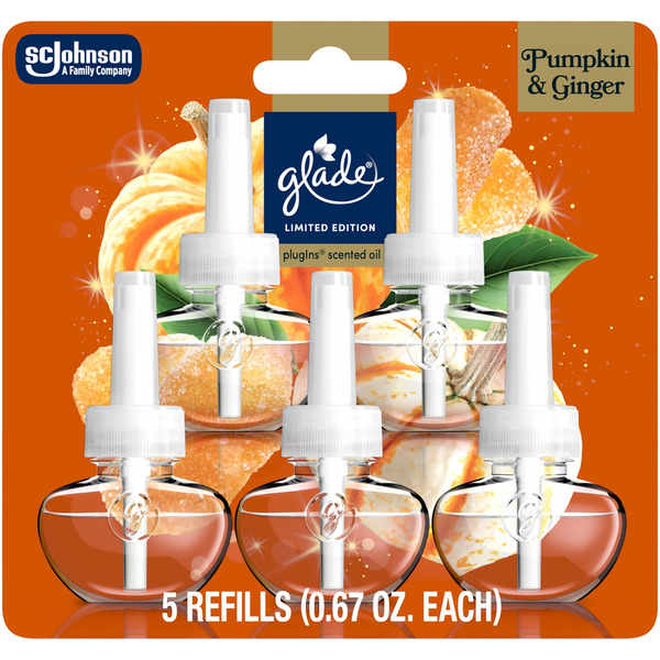 Walmart Glade PlugIns Refills Air Freshener, Fall Night Long Same-Day ...
