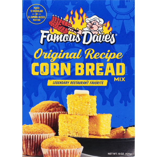 Famous Dave's Corn Bread Mix, Original Recipe Same-Day Delivery