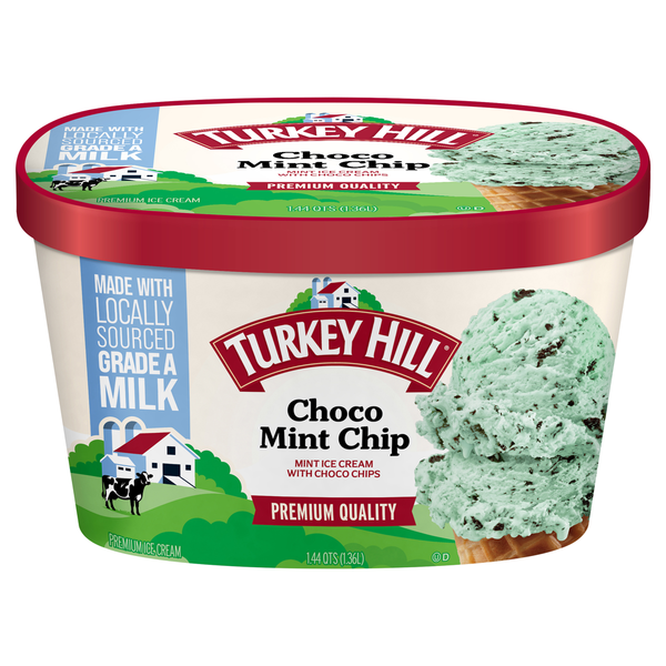 Turkey Hill Premium Choco Mint Chip Ice Cream Same-Day Delivery or