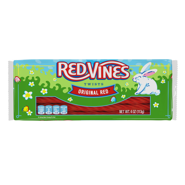 Red Vines Twists, Original Red Licorice Easter Candy Same-Day
