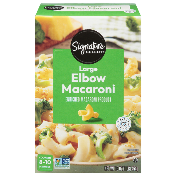 Signature SELECT Elbow Macaroni, Large