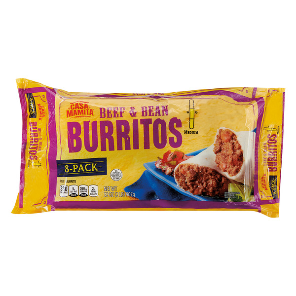 Casa Mamita Chimi Beef & Cheese 8 pack