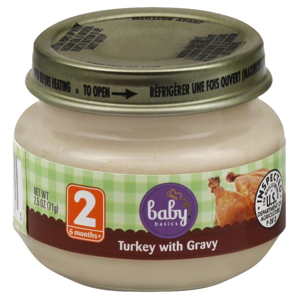 turkey and gravy baby food