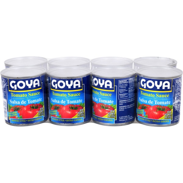 Goya Low Sodium Tomato Sauce, Spanish Style (8 oz) Instacart