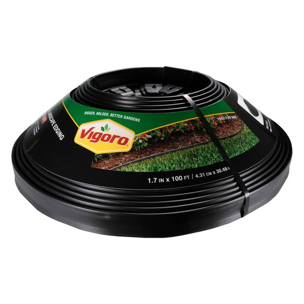 Vigoro 100 Ft. Heavy-duty No-dig Plastic Landscape Edging