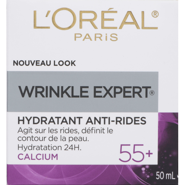 L'Oreal 55 Plus Day & Night Wrinkle Expert Moisturizer Same-Day