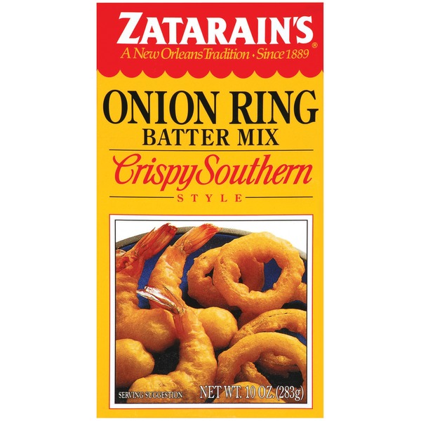 Zatarain's Crispy Southern Style Onion Ring Batter Mix (10 oz) Instacart