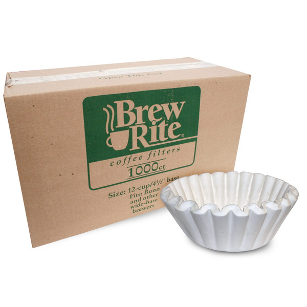 Brew Rite - 12-Cup Coffee Filter - 2/500 ct Pack