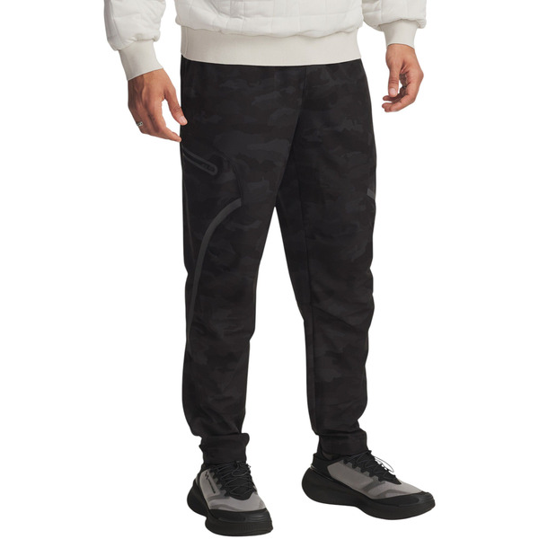 Under Armour Men's Unstoppable Cargo Pants, L - Black/Camo