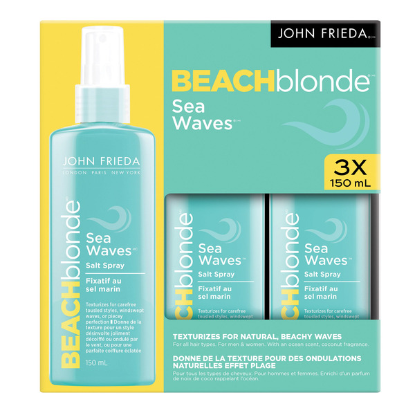 John Frieda Salt Spray 3 x 150 ml